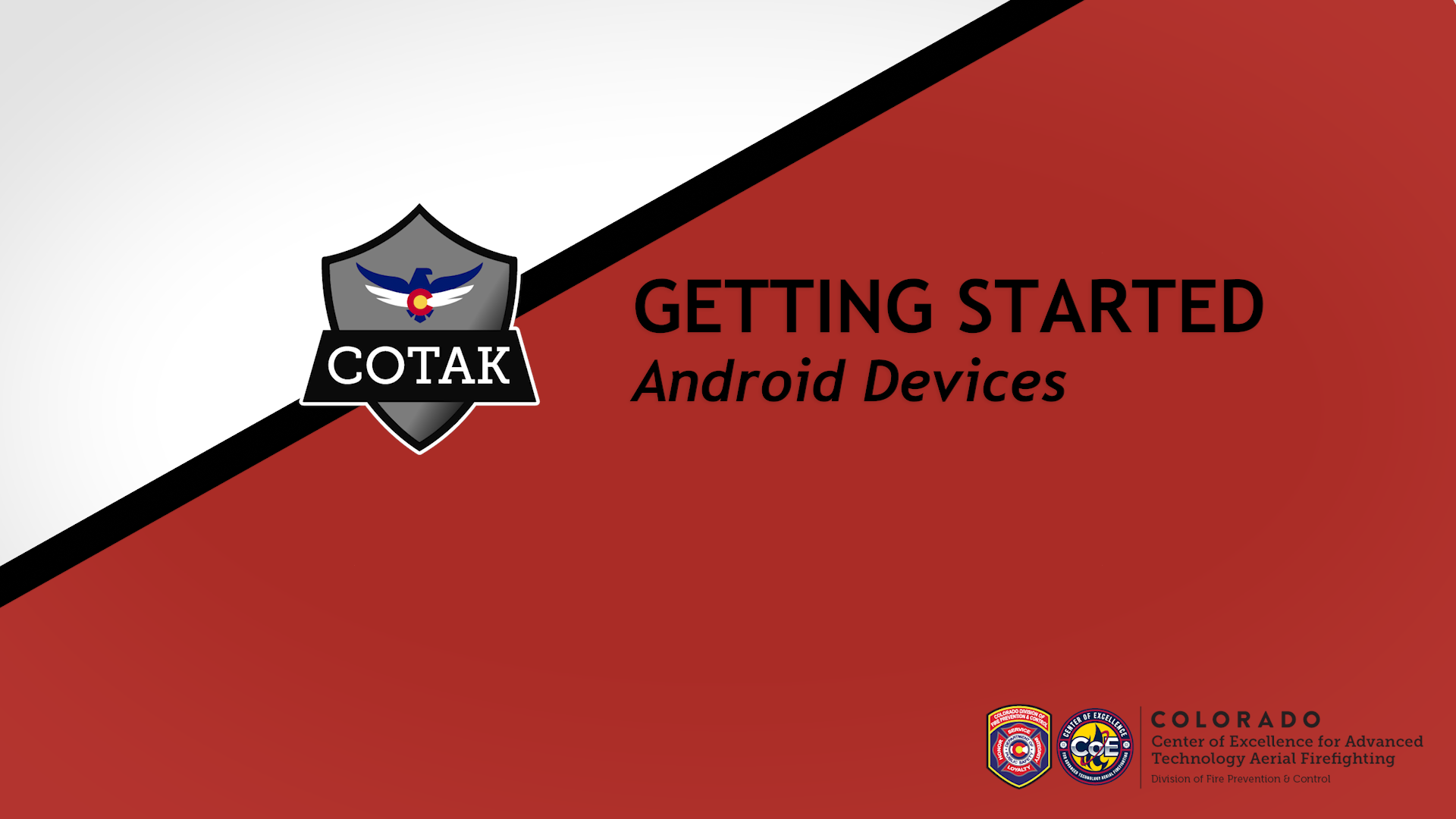ATAK QUICKSTART - #1 Connect to COTAK &amp; Channels