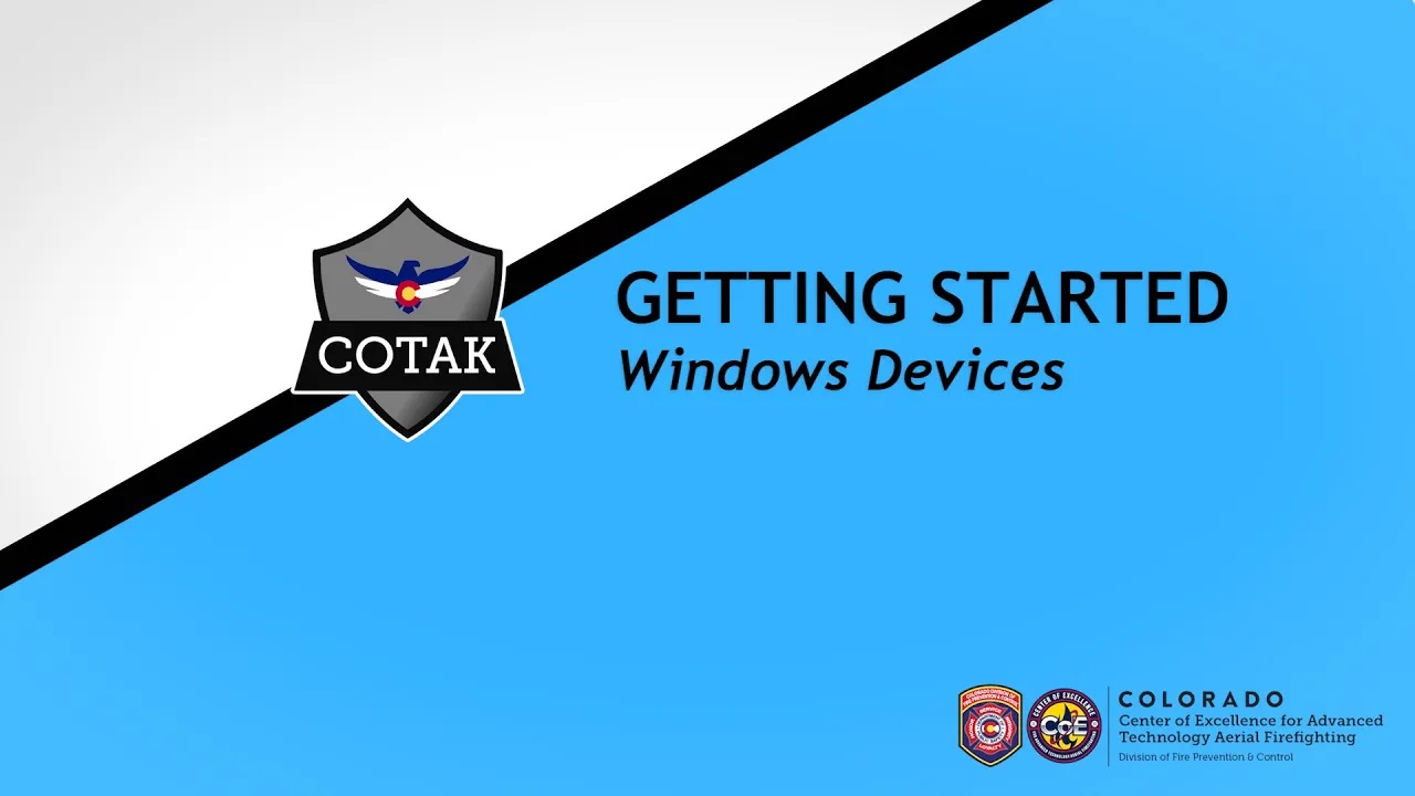 WinTAK QUICKSTART #1 - Setup WinTAK and Connect to COTAK Server